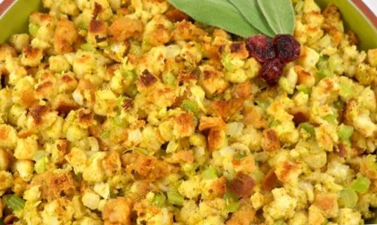 Cranberry &amp; Chestnut  Stuffing (Gluten Free) Christmas Meat