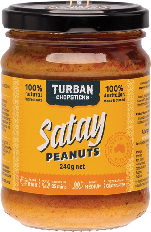 Curry Paste Satay Peanuts