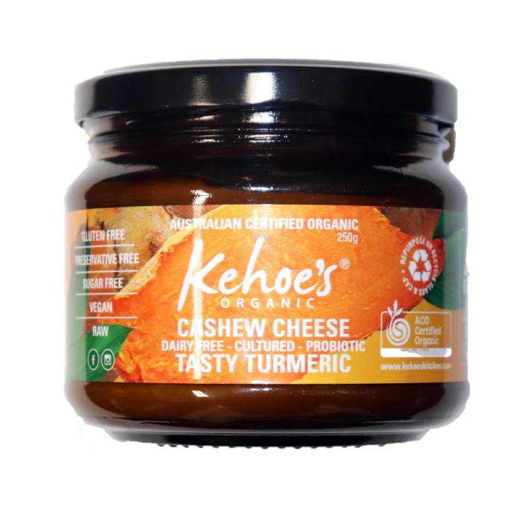 Turmeric Cashew Cheese Dip 250G  Cultured