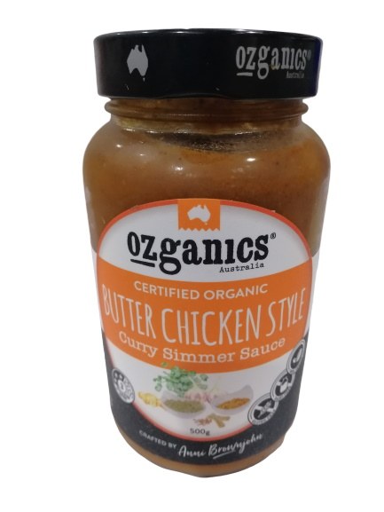 BUTTER CHICKEN 500G CURRY SAUCE