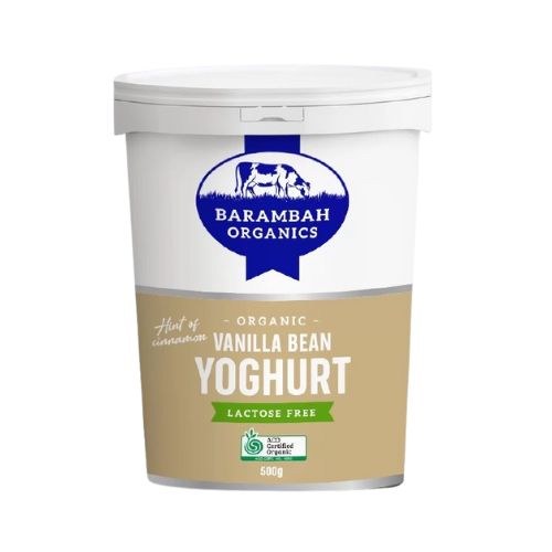 Yoghurt Vanilla Cinnamon 500g Lactose Free