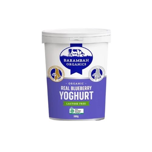 Yoghurt Blueberry 500g  Lactose Free
