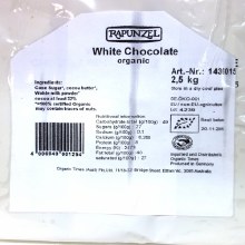 White Chocolate Couverture  2.5kg