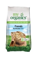 Peanuts Dry Roasted 250G  My Organics