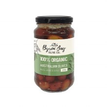 Olives Organic Mixed 370G Jar Marinated