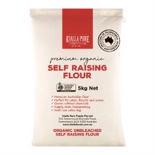 Flour Self Raising 5kg   Unbleached Stoneground