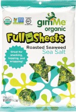 Roasted Seaweed Full Sheets Sea Salt (7 Sheets) 26g