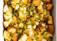 Apple, Sage, & Rosemary  Stuffing (Gluten Free) Christmas Meat