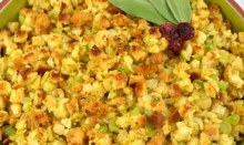Cranberry & Chestnut  Stuffing (Gluten Free) Christmas Meat