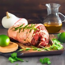 Boneless Rolled Lamb Roast 1.7kg Christmas Meat