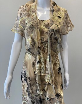 Simply Silk Ruffle Shawl SF039 V158