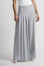 Joseph Ribkoff 201117 Grey Frost Wide Pleat Pant 12 Grey