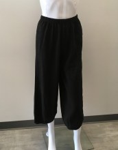 Cut loose Cropped Pant w/Darts 5022088 XS Black