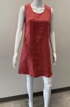 Cut loose Linen A-line Shift Dress 4400369 XS Heart