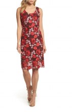 Forest Lily 299L-I912 Lace Dress 2 Red
