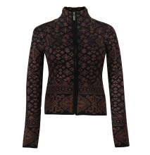Icelandic Design Anya Full Zip Sweater XS Brown