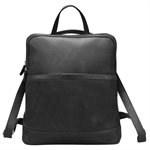 ILI 6504 Leather Backpack Black
