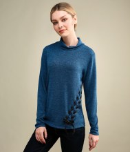 Kay Celine Everly Ribbon Top XL Azure