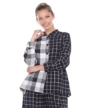 Moonlight Checkered Shirt 2906 M Bl/Wh