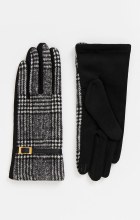 Pia Rossini Ivie Glove O/S Black/White