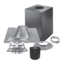 Stove Pipe PV Vertical Kit, Cathedral Ceiling, 3 "