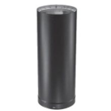 Stove Pipe DVL Pipe Black, 6" X 48"