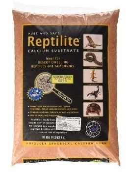 Reptilite All Natural Calcium Reptile Substrate, Desert Rose, 10lb