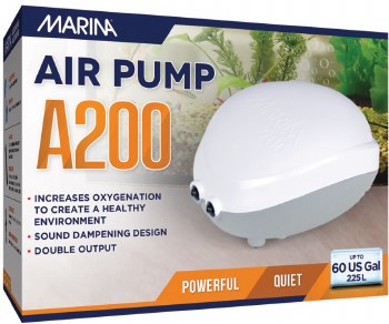 Marina 200 Air Pump 60 Gallon