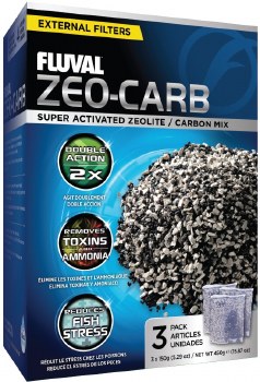 Fluval Zero- Carb 3x 150g