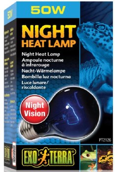 Exo Terra Night Heat Lamp, A19 50 Watt