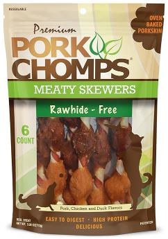 Pork Chomps Meaty Skewers