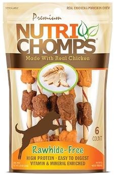 NutriChomps Ckn/DuckKabob5"6ct