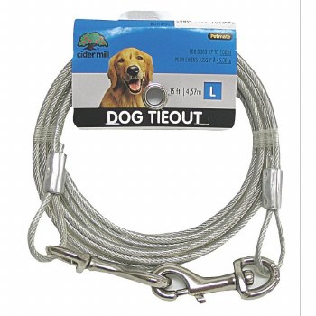 Petmate Aspen Pet Tieout, Large Dog, 15ft