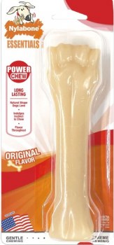 Nylabone Power Chew Original Bone Nylon Dog Chew Toy, Souper, Dog Dental Health