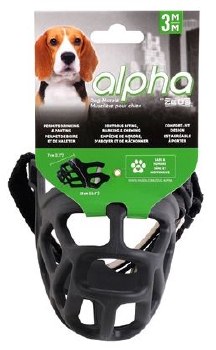 Zeus Alpha Muzzle Black Medium