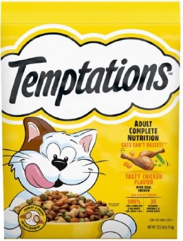Temptations Chicken, Dry Cat Food, 13.5lb