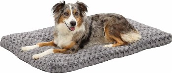 Midwest Quiet Time Ombre Swirl Pet Bed, Gray, 40 inch x 27 inch