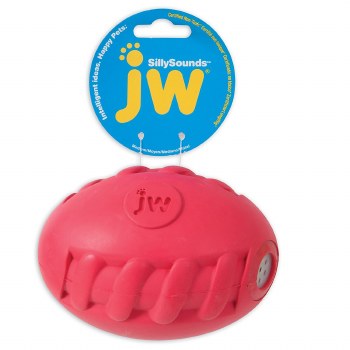 JW Sillysounds Spiral Football, 100  Natural Rubber