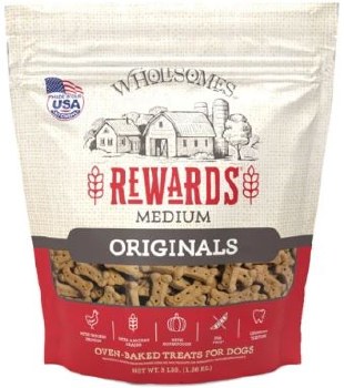 Wholesomes Medium Golden Biscuit Dog Treats 4lb