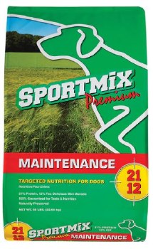 Sportmix Maintenance, Dry Dog Food, 50lb