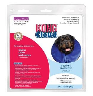 Kong Cloud Collar, Blue, Extra Large, 20-25 count