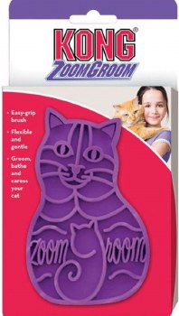 Kong Zoom Groom for Cats, Purple