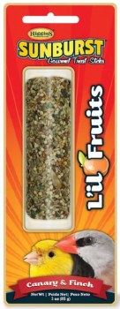 Higgins Sunburst Gourmet Lil Fruits, Bird Treat Stick, 3oz