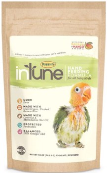 Higgins In Tune Hand Feeding Formula for Baby Birds, Bird Food, 10oz