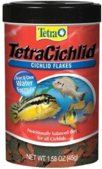 Tetra Cichlid Flakes Fish Food 1.58oz