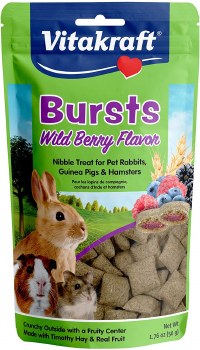 Sunseed Vitakraft Vitakraft Bursts Wild Berry, Small Animal Treat, 1.76oz
