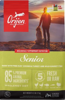 Orijen Grain Free Senior Dry Dog Food 4.5lb Pet Store Dog Food Cat Supplies More Burton Flint MI Magoo s Pet Outlet