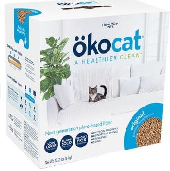 HealthyPet OkoCat Original Premium Plant Based Clumping Cat Litter 13.2lb