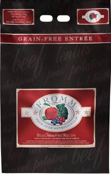 Fromm Four Star Beef Fritatta Veg for All Life Stages Grain Free Dry Dog Food 12lb