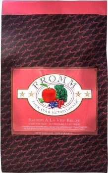 Fromm Four Star Salmon  La Veg Recipe for All Life Stages, Dry Dog Food, 26lb